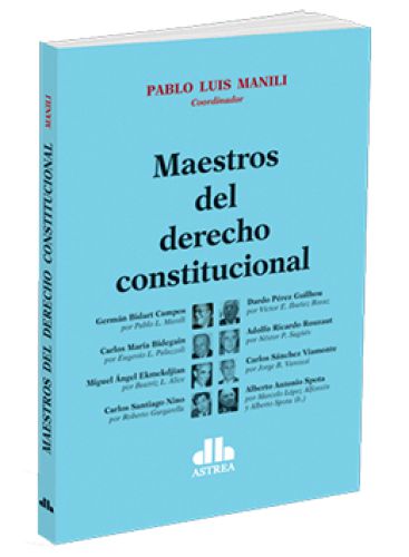 MAESTROS DEL DERECHO CONSTITUCIONAL..